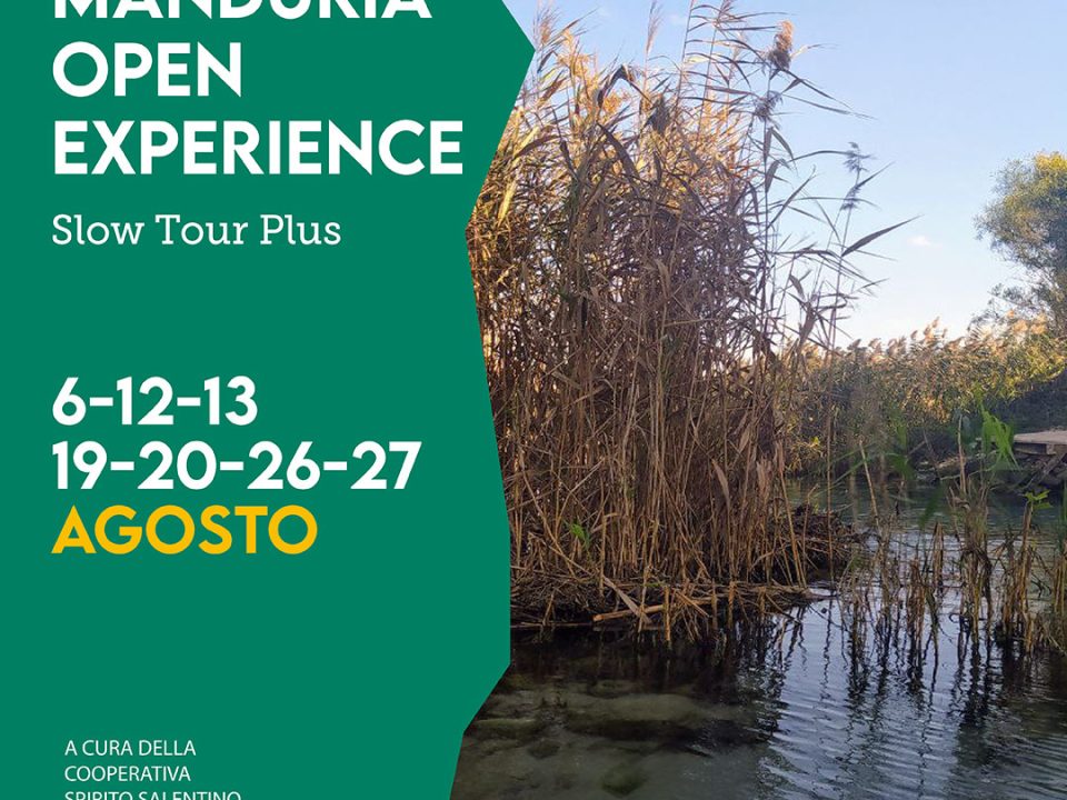 Manduria Open Experience - Agosto