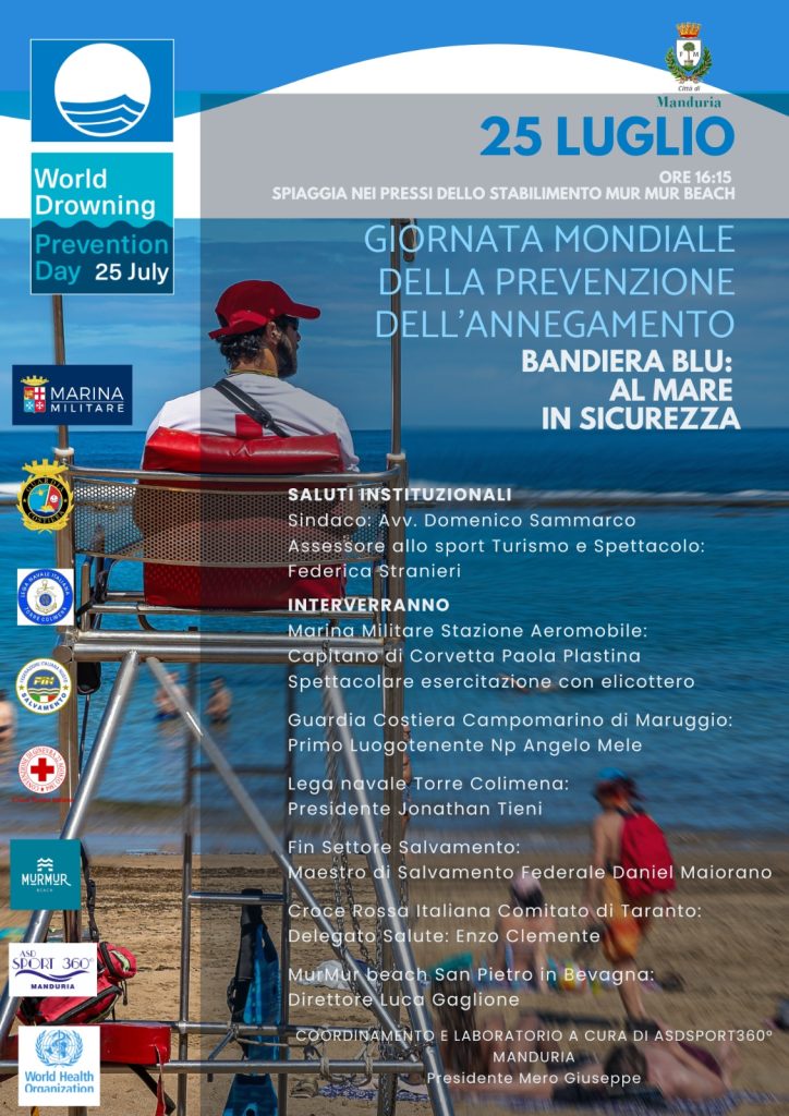 Giornata Mondiale della Prevenzione dell'Annegamento