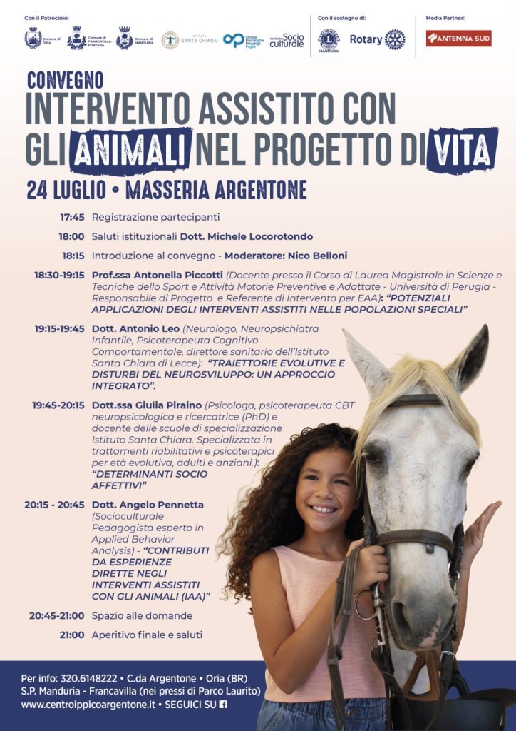 Intervento Assistito con gli Animali nel Progetto di Vita