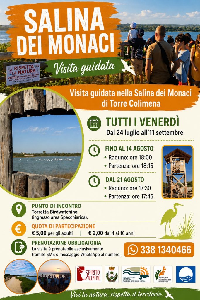 I VENERDÌ alla Salina!